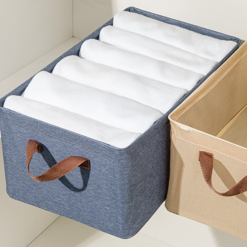 منظم ملابس وتربروف لترتيب الملابس داخل الأدراج والدواليب بيد قابل للطي