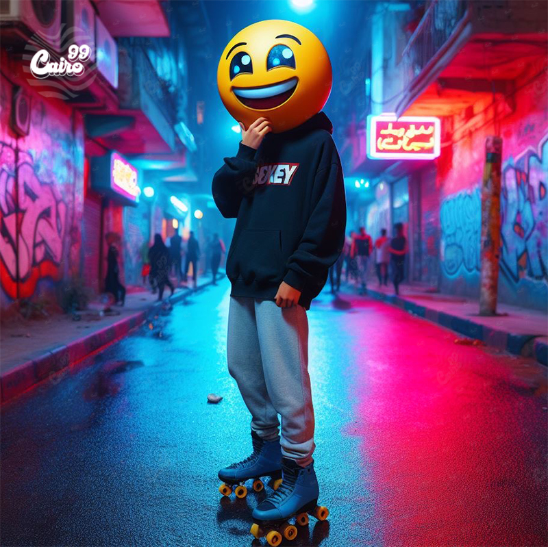 Sekey هودي اوفر سايز قطن باللون الأسود