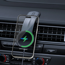 حامل موبايل مغناطيسي بشاحن لاسلكي بقوة 15 واط - قابل للطي