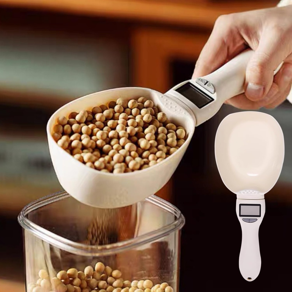 ميزان طعام الكتروني بشاشة ديجيتال شكل معلقة بقدرة 800 جرام