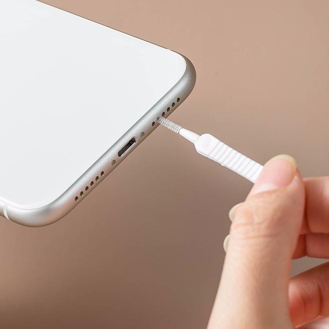 طقم فرش ميني لتنظيف فتحة السماعات والشواحن والدش 10 قطع