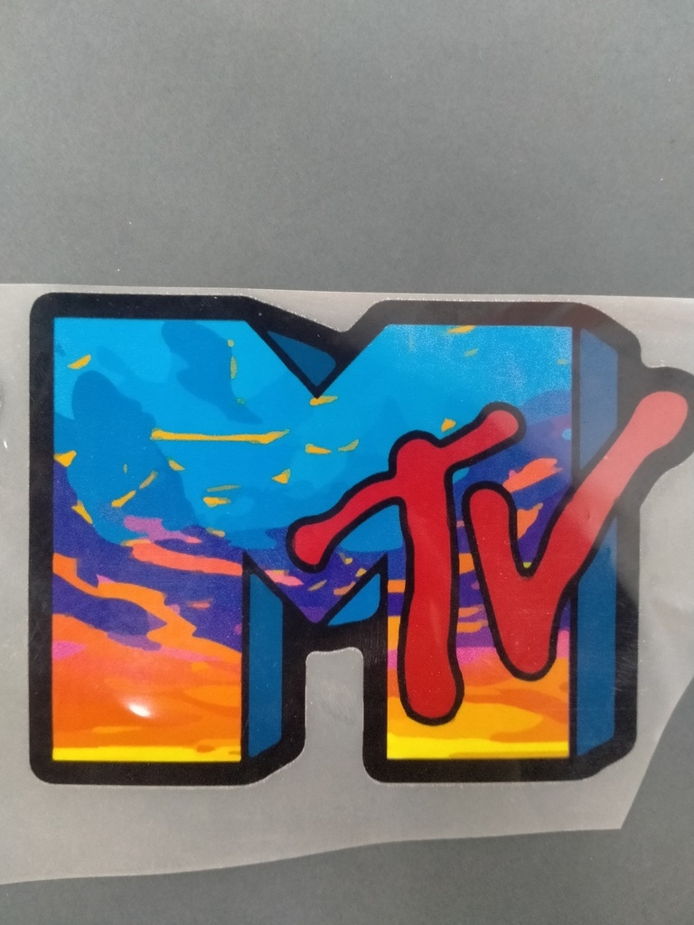 M TV print