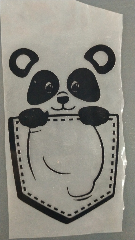 Panda Pocket print
