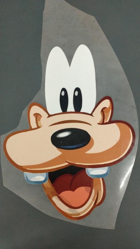Goofy Face print
