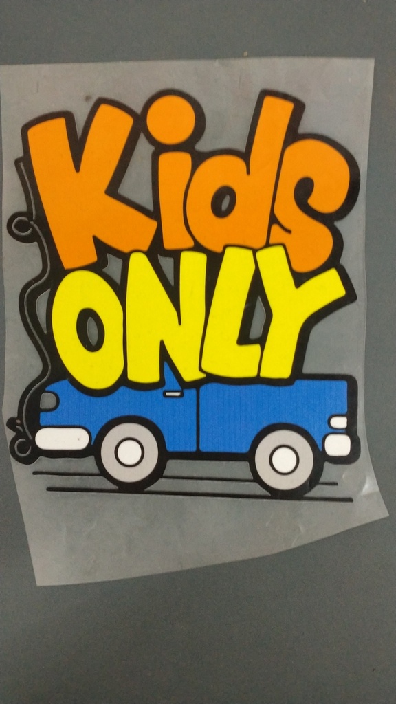 Kids Only print