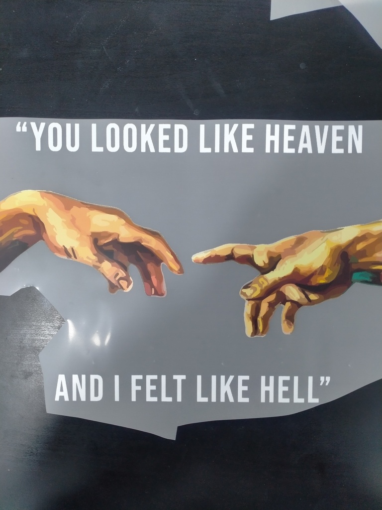 You Looked Like Heaven print