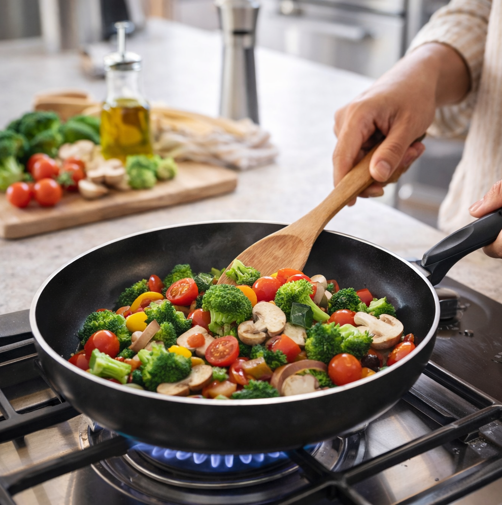 طاسة تيفلون للقلي مقاومة للالتصاق - مقاس 28