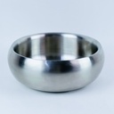 بولة استانليس ستيل عميقة للسلطة مقاس 28 سم