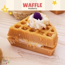 صابونة علي شكل وافل بالتوت وزبدة الكاكاو _ 108 جرام