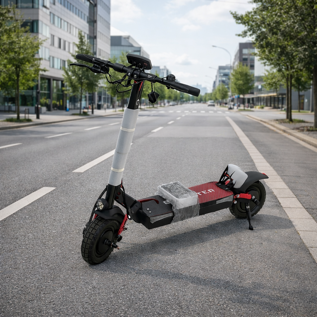 سكوتر كهربائي مزدوج المحرك 48فولت 500واط