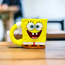 مج سيرامك بتصميم سبونج بوب ثري دي للشاي والنسكافيه والمشروبات الساخنة