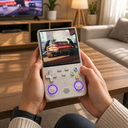 لعبة فيديو جيم  تدعم الواي فاي أكثر من 20000 لعبة شاشة اتش دي ذاكرة 128 جيجاR36 Ultra