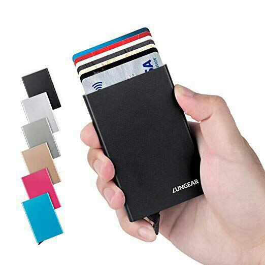 حافظة كروت وبطاقات ائتمان معدن اوتوماتيكية