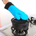 جوانتي مطبخ سيليكون مبطن من الداخل ومقاوم للحرارة الوان ساده