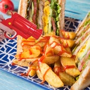 ديسبنسر الكاتشب والمايونيز والمستردة على شكل لعبة