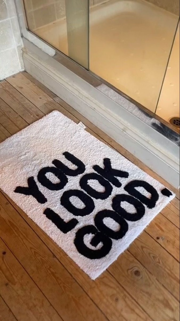 You Look Good Fluffy Bedroom Rug