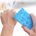 اسفنجة تقشير الجسم لازالة الجلد الميت بدون صابون بديله للاسكراب