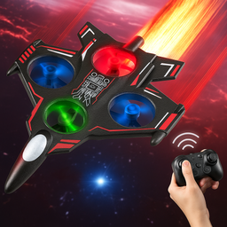 [HH00018505] لعبة طائرة مقاتلة خفيفة الوزن مضادة للصدمات مع ريموت تحكم عن بعد