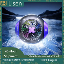 [HH00018634] مروحة سلكية لتبريد الهاتف مزودة ب 3 مستويات إضاءة مختلفة