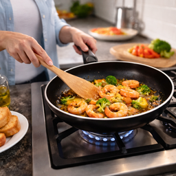 [HH00018848] طاسة تيفلون للقلي مقاومة للالتصاق - مقاس 24