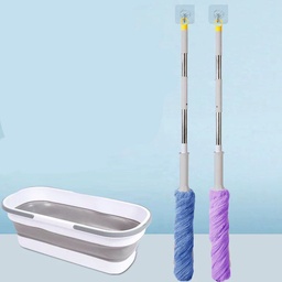 [HH00019162] مساحة تنظيف دوارة بعصا استانليس للتنظيف والتلميع