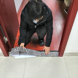 [HH00001602] رول وزرة ديكور للأرضيات والحوائط استيكر رخامي 10 متر