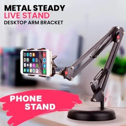 [HH00004662] Mobile and Microphone 180 Rotational Degree Stand Holder