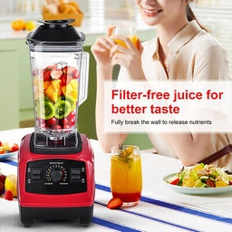 [HH00005347] خلاط وكبة كهربائي 15 سرعة مختلفة لسهولة خلط وضرب الخضروات والفواكه بشفرات من الفولاذ غير قابل للصدأ 700 واط