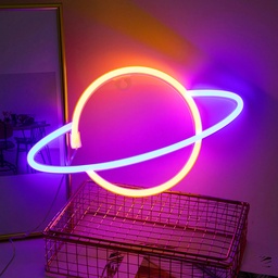 [HH00005765] Planet Neon Led Light Sign Art Decor 30*40‎