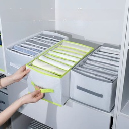 [HH00014734] منظم وحامل ملابس قابل للطي 12خانة