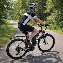 [HH00015159] عجلة كهربائية ماونتن مقاس 26 موتور 350 واط بطارية 48 فولت بسرعة قصوى 40 كم/س